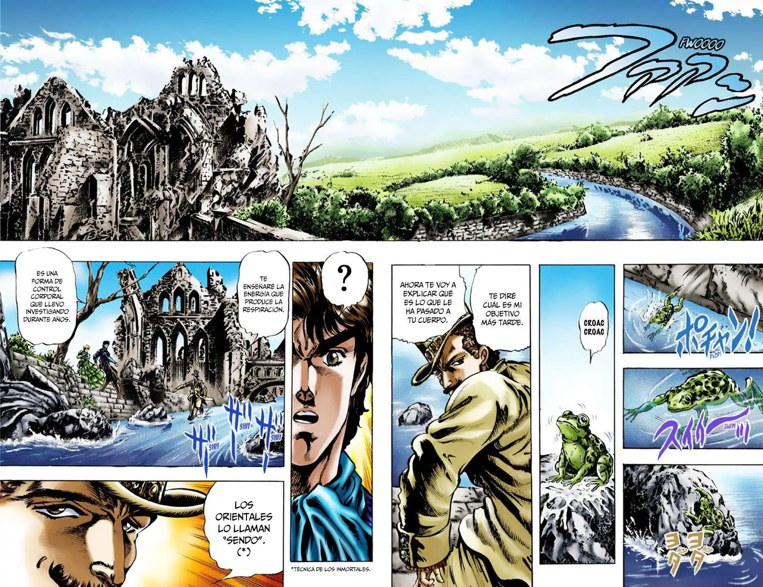 Página 7 — JoJo's Bizarre Adventure Capítulo 19