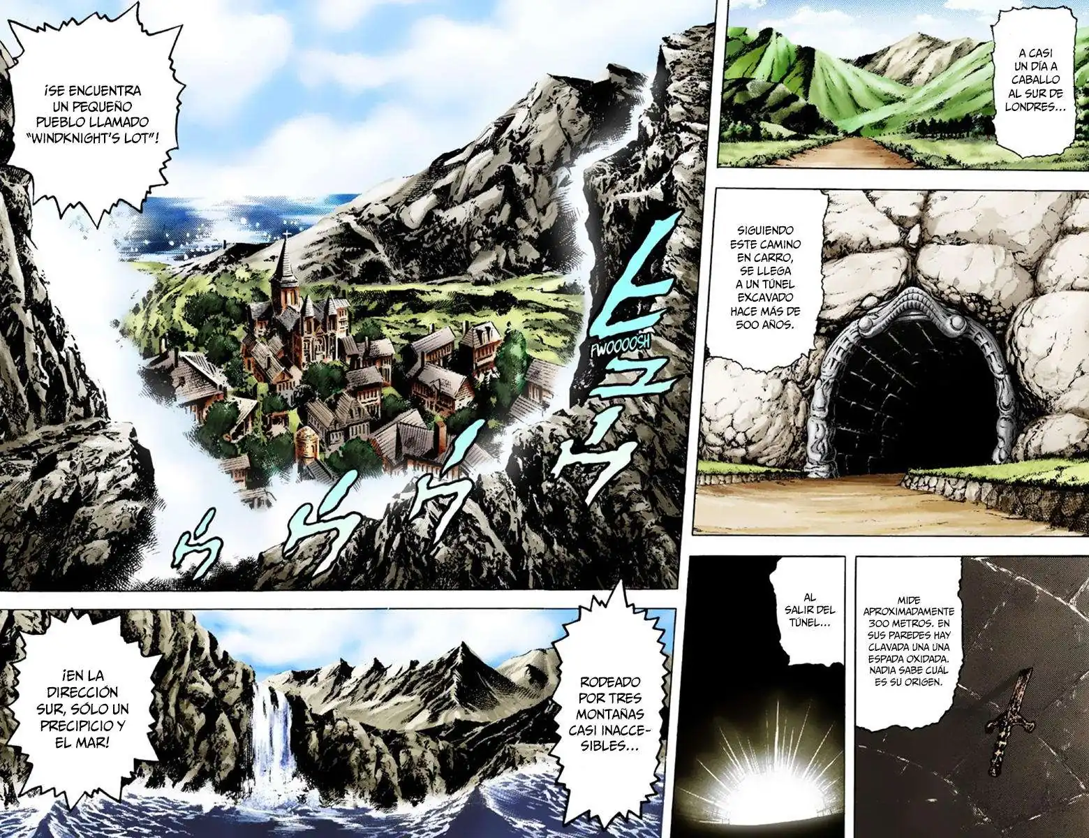 Página 3 — JoJo's Bizarre Adventure Capítulo 21