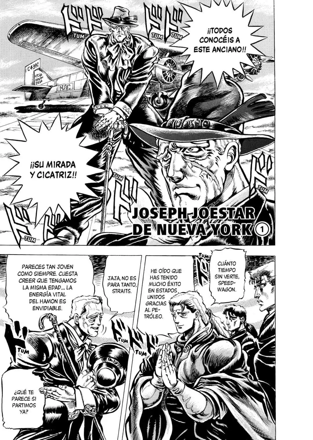 Página 4 — JoJo's Bizarre Adventure - Parte 2: Battle Tendency Capítulo 1