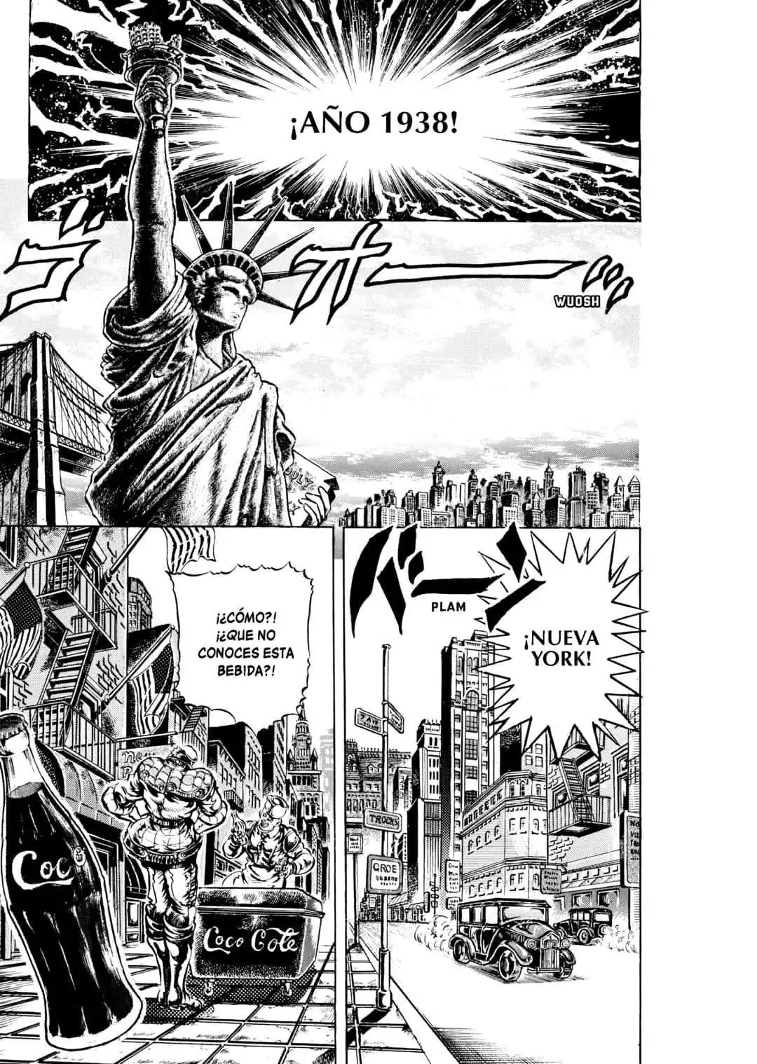 Página 8 — JoJo's Bizarre Adventure - Parte 2: Battle Tendency Capítulo 1