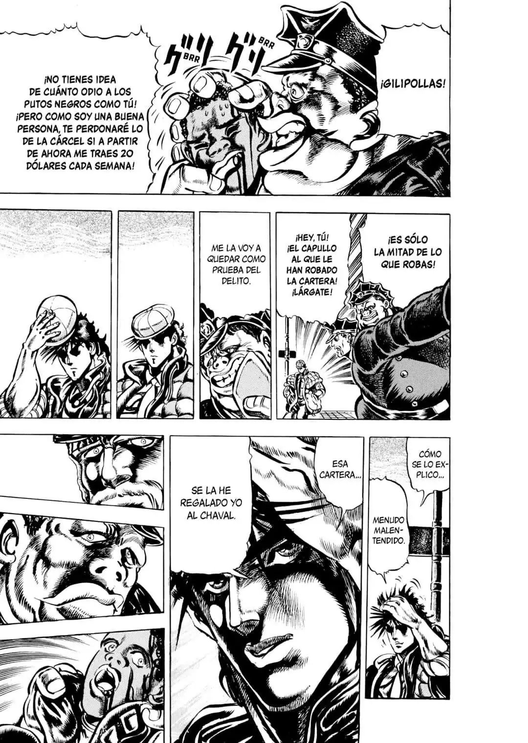 Página 12 — JoJo's Bizarre Adventure - Parte 2: Battle Tendency Capítulo 1