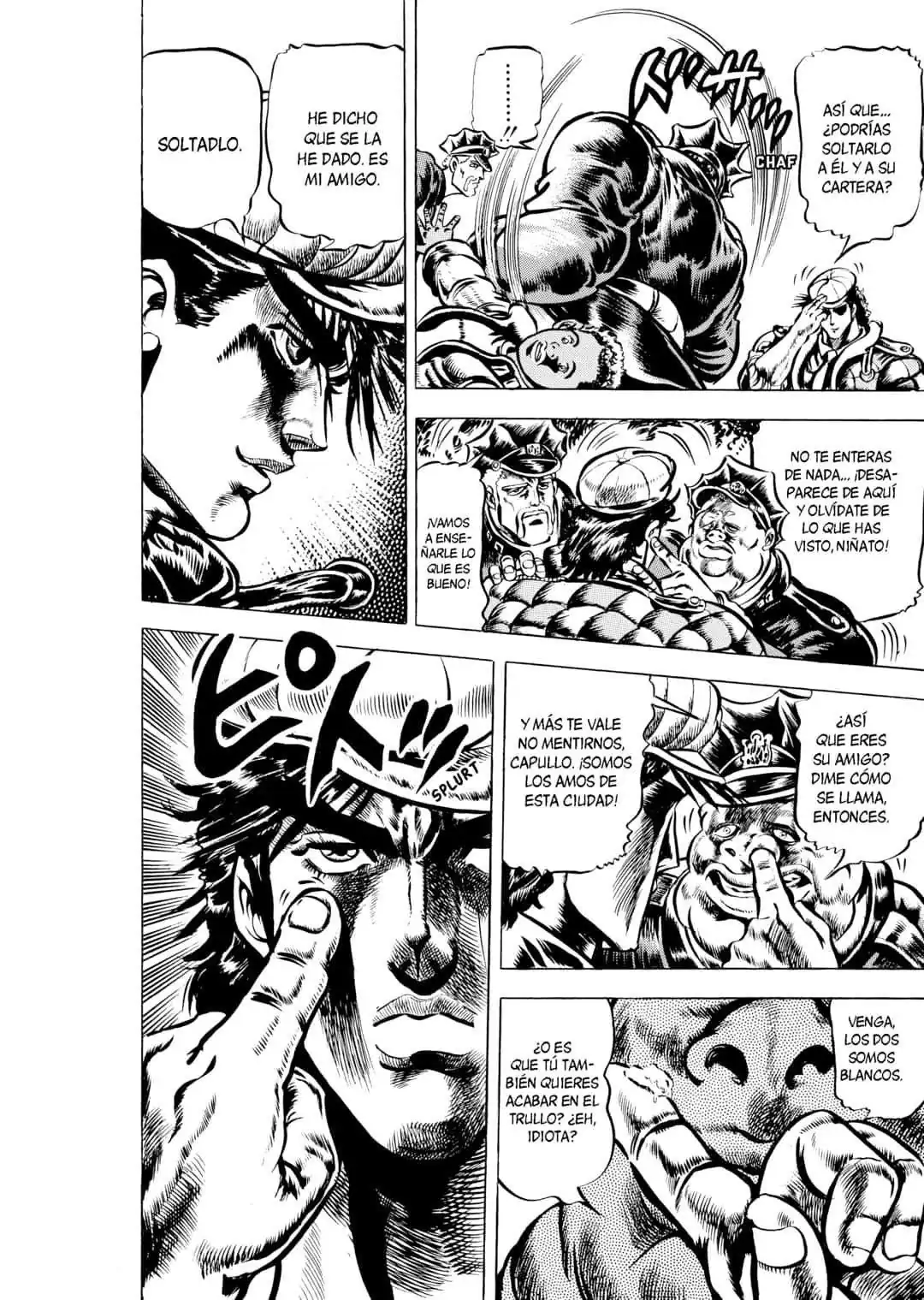 Página 13 — JoJo's Bizarre Adventure - Parte 2: Battle Tendency Capítulo 1