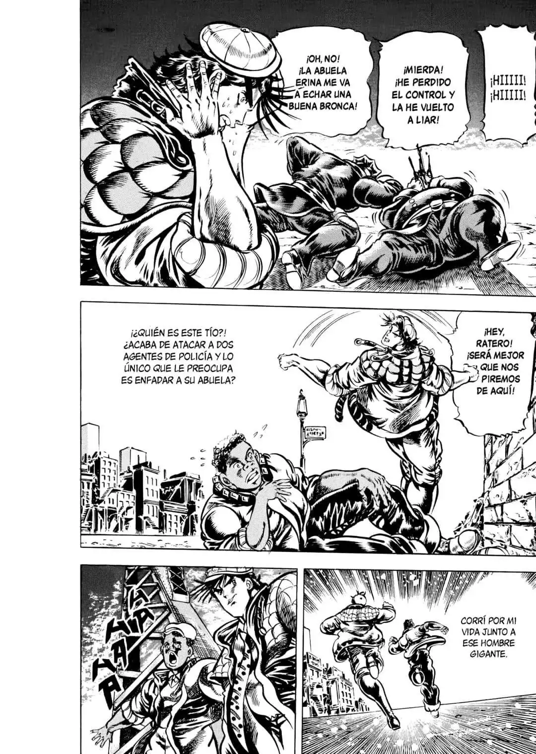 Página 19 — JoJo's Bizarre Adventure - Parte 2: Battle Tendency Capítulo 1