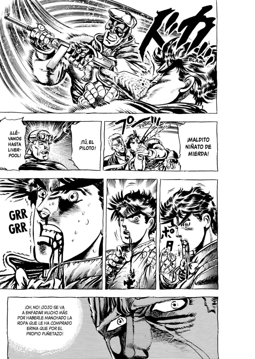 Página 10 — JoJo's Bizarre Adventure - Parte 2: Battle Tendency Capítulo 2