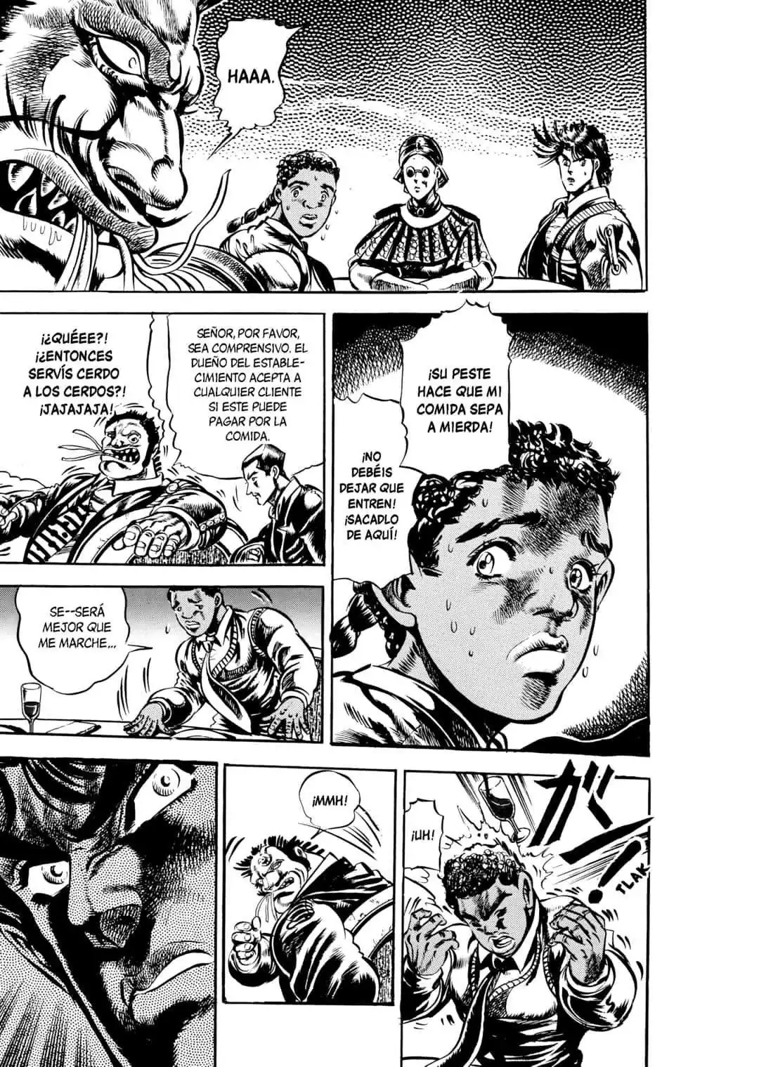 Página 9 — JoJo's Bizarre Adventure - Parte 2: Battle Tendency Capítulo 3