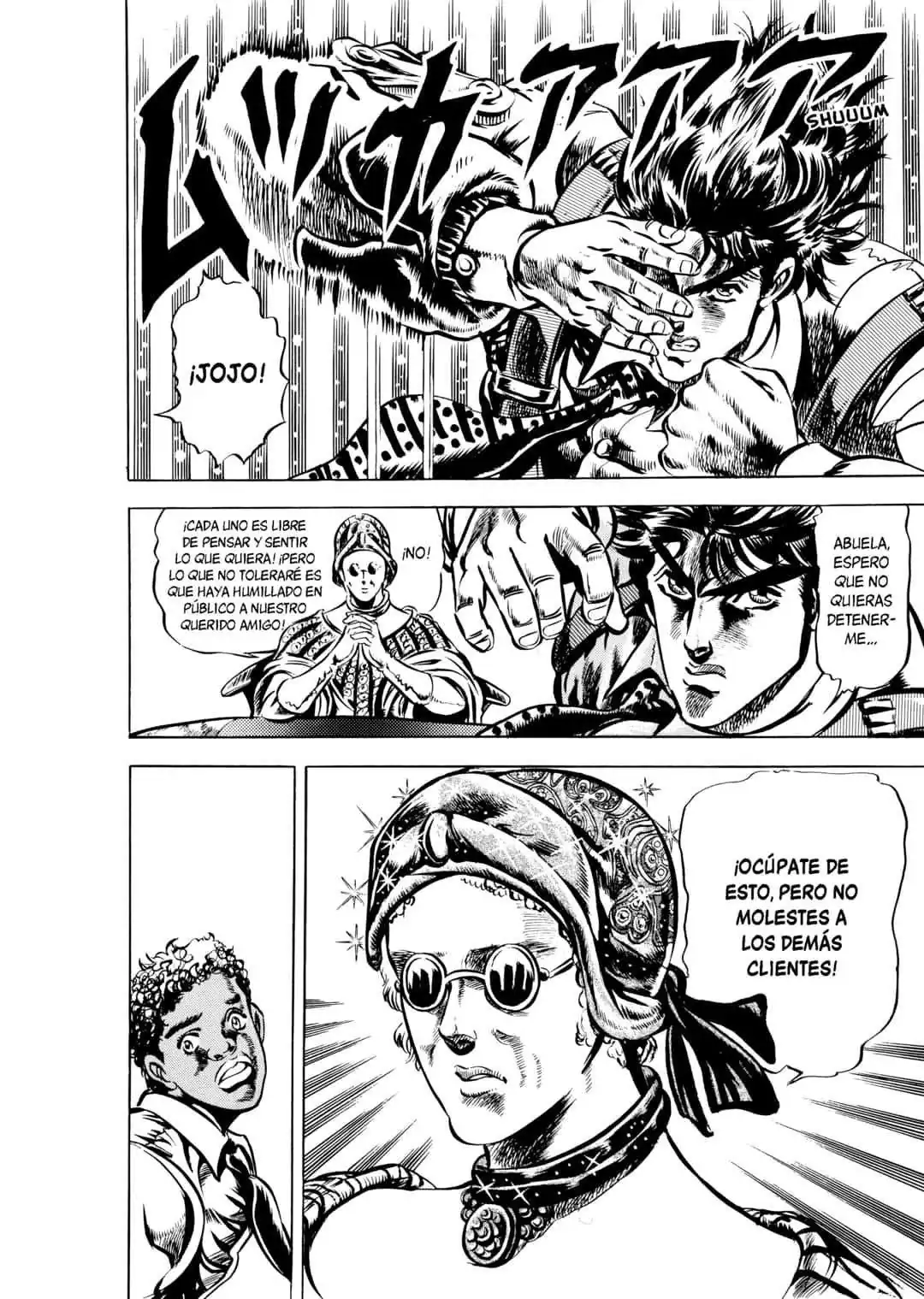 Página 10 — JoJo's Bizarre Adventure - Parte 2: Battle Tendency Capítulo 3