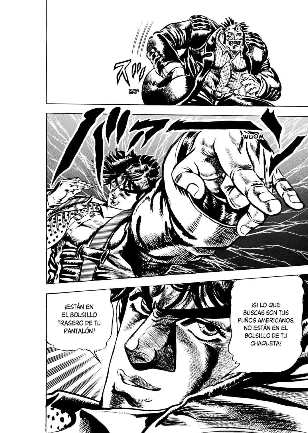 Página 12 — JoJo's Bizarre Adventure - Parte 2: Battle Tendency Capítulo 3