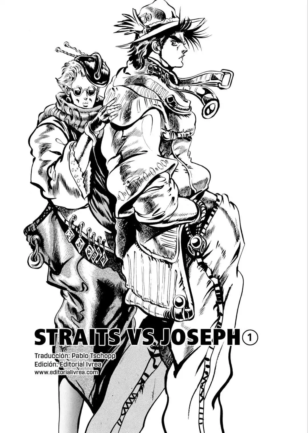 Página 1 — JoJo's Bizarre Adventure - Parte 2: Battle Tendency Capítulo 4