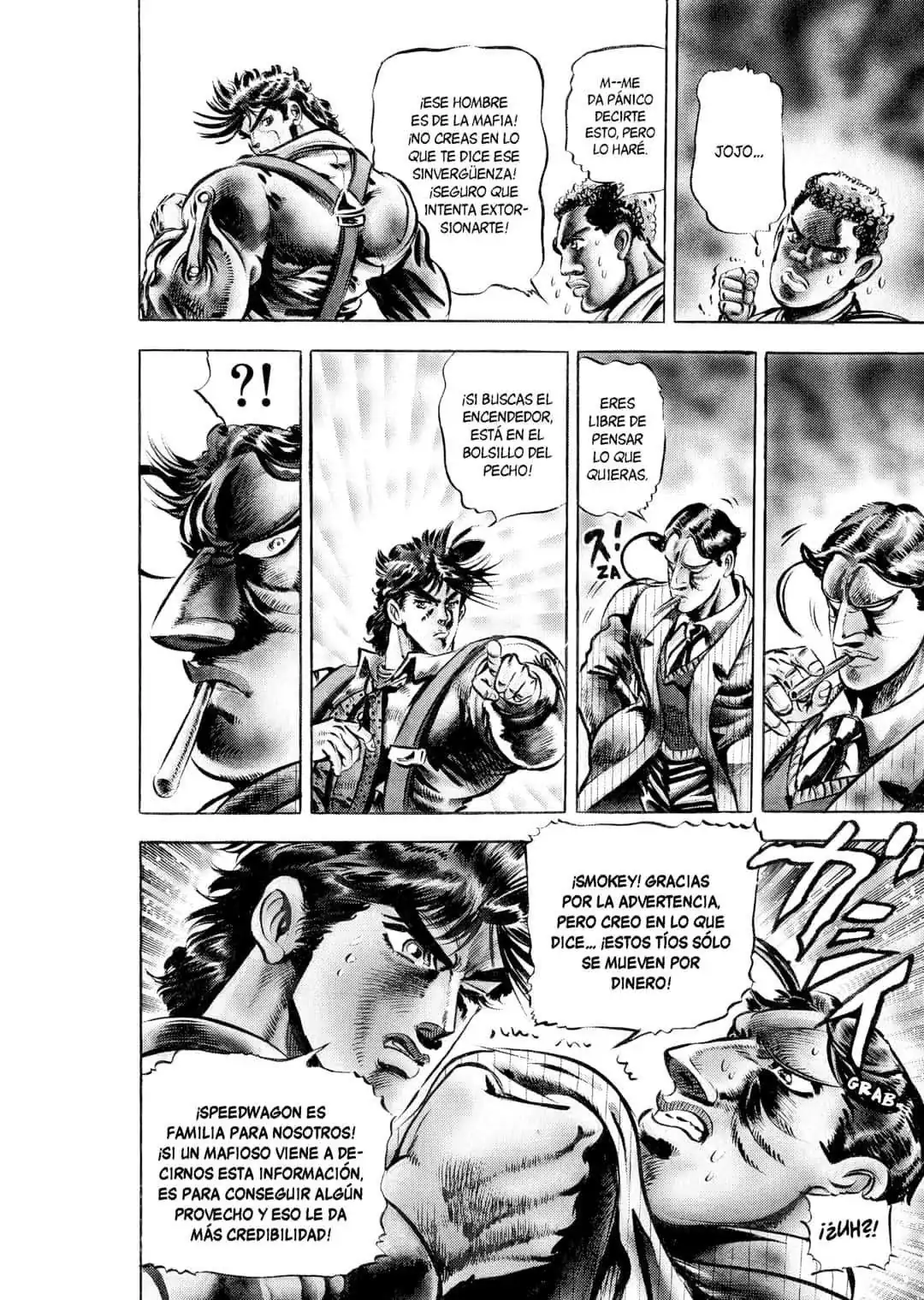 Página 4 — JoJo's Bizarre Adventure - Parte 2: Battle Tendency Capítulo 4