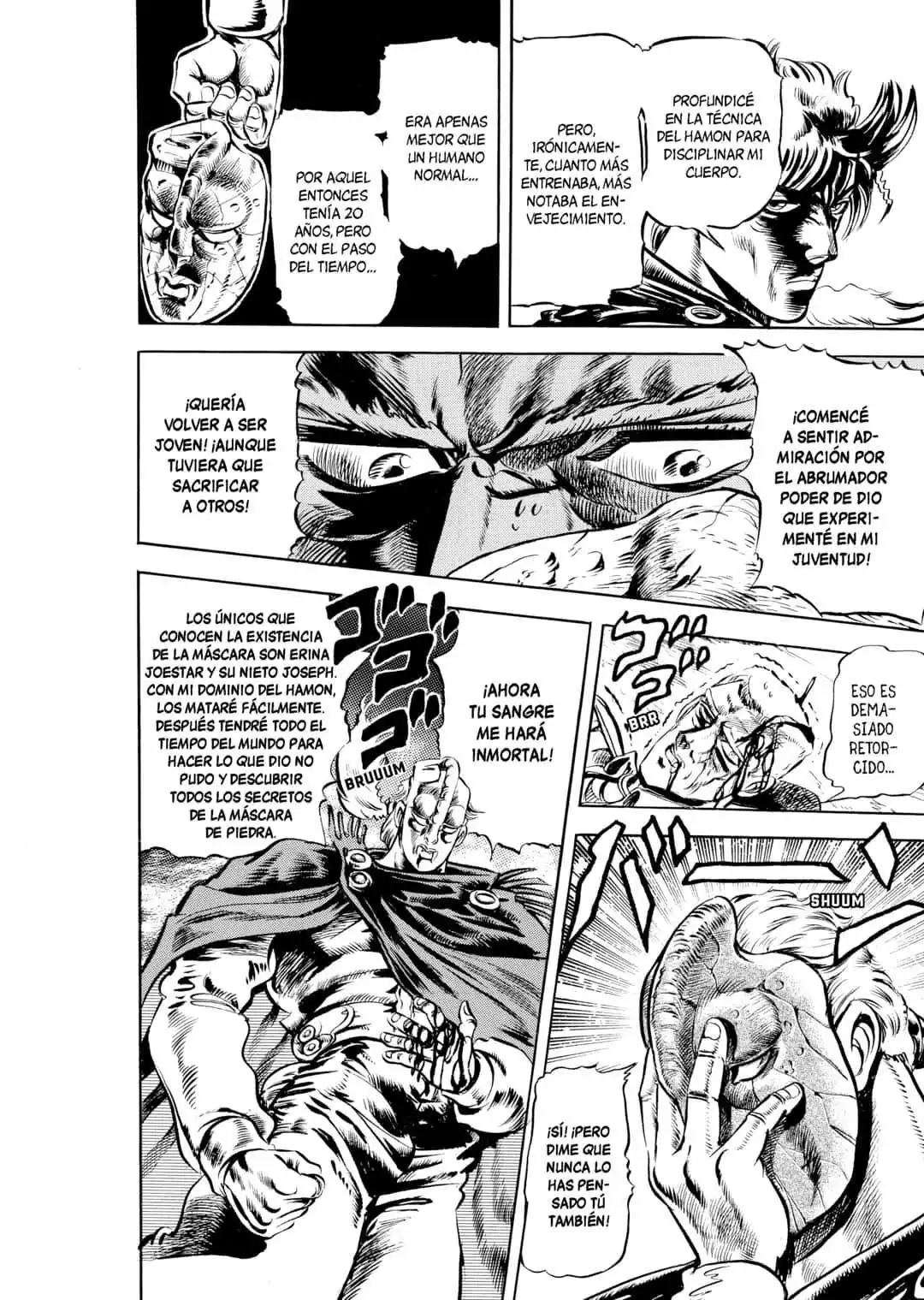 Página 12 — JoJo's Bizarre Adventure - Parte 2: Battle Tendency Capítulo 4