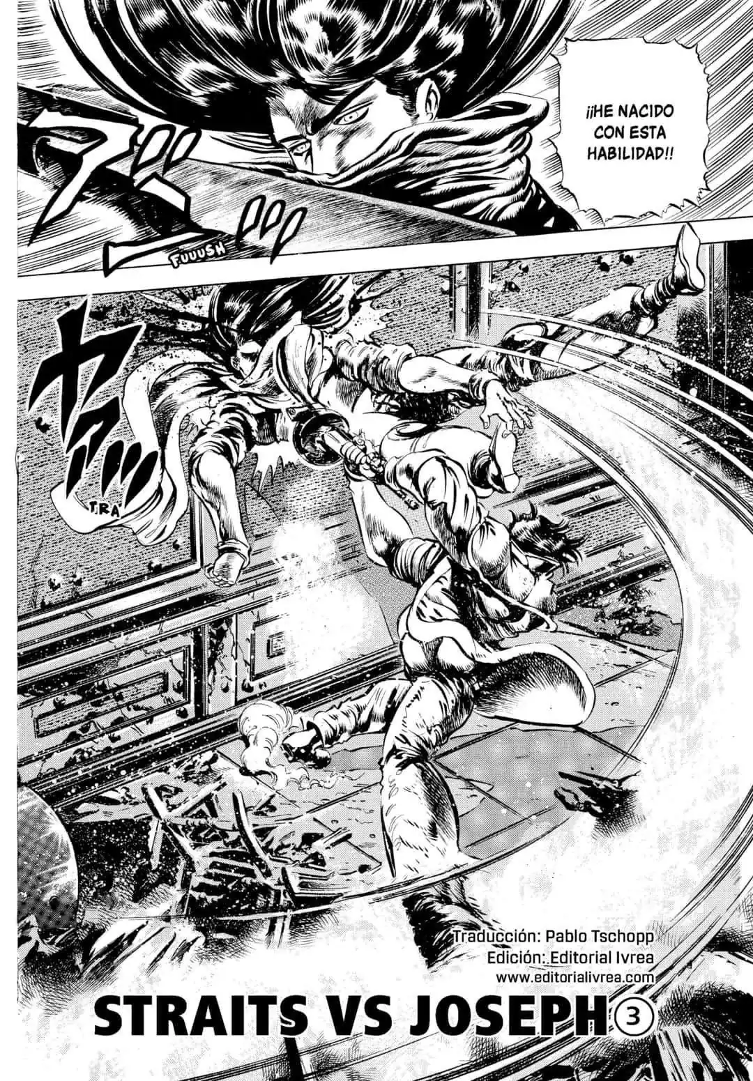 Página 1 — JoJo's Bizarre Adventure - Parte 2: Battle Tendency Capítulo 6