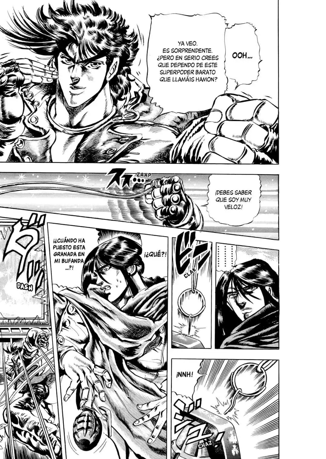 Página 8 — JoJo's Bizarre Adventure - Parte 2: Battle Tendency Capítulo 6
