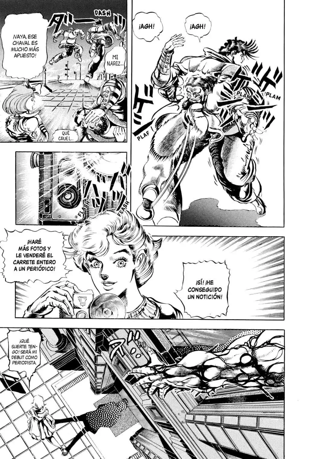 Página 4 — JoJo's Bizarre Adventure - Parte 2: Battle Tendency Capítulo 7
