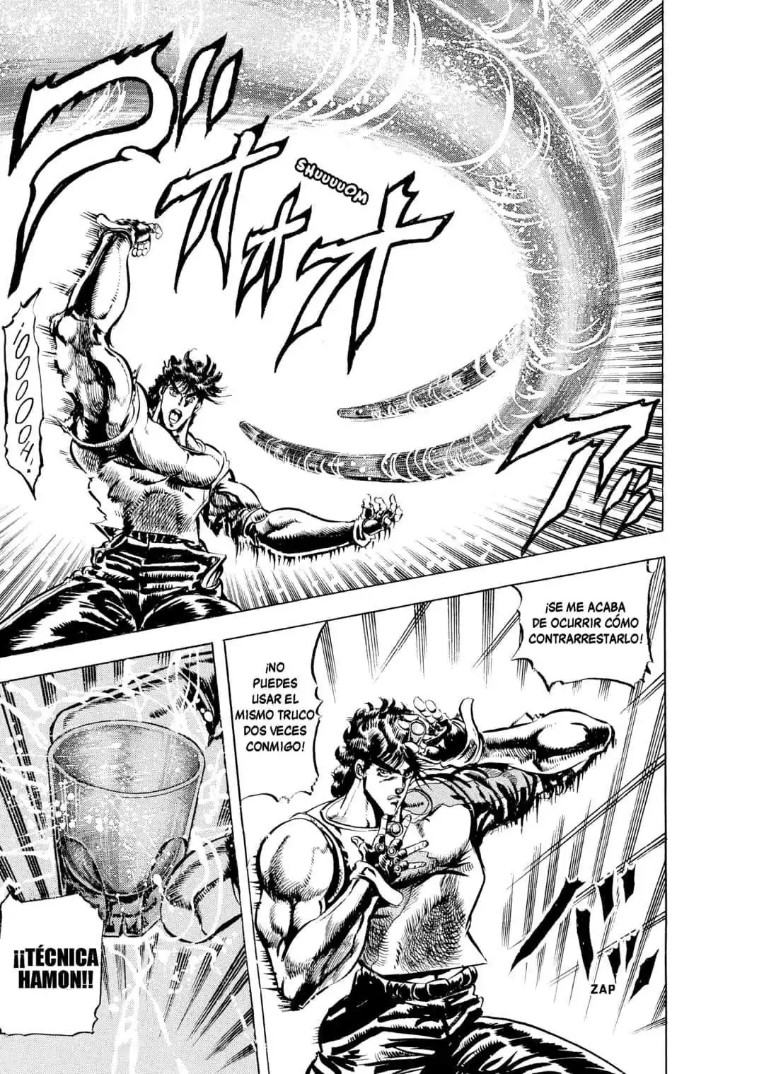 Página 16 — JoJo's Bizarre Adventure - Parte 2: Battle Tendency Capítulo 7