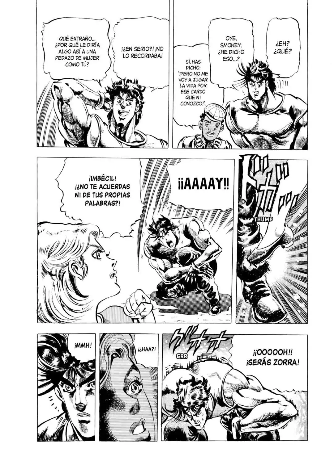 Página 18 — JoJo's Bizarre Adventure - Parte 2: Battle Tendency Capítulo 8