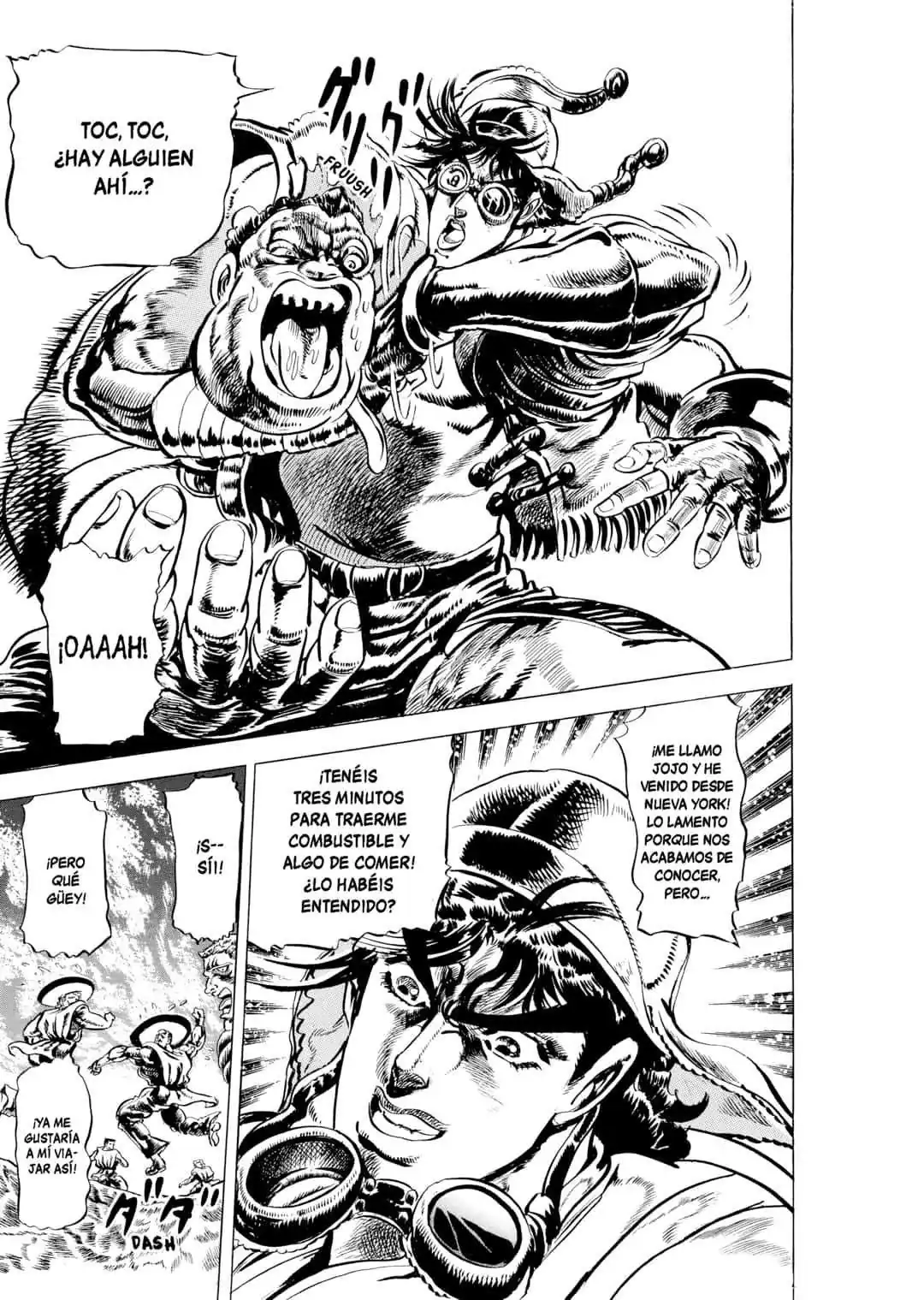 Página 17 — JoJo's Bizarre Adventure - Parte 2: Battle Tendency Capítulo 9