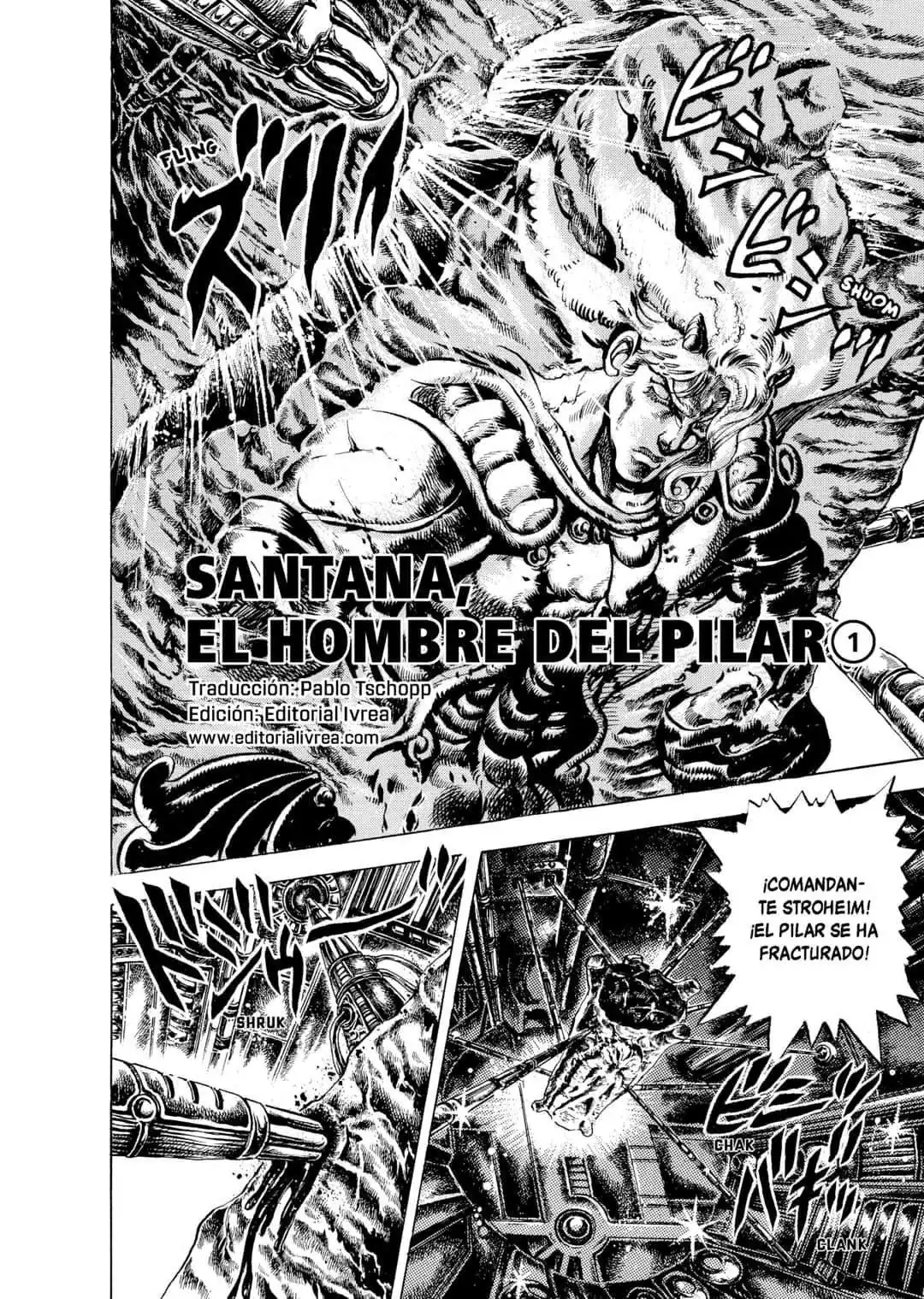 Página 1 — JoJo's Bizarre Adventure - Parte 2: Battle Tendency Capítulo 10
