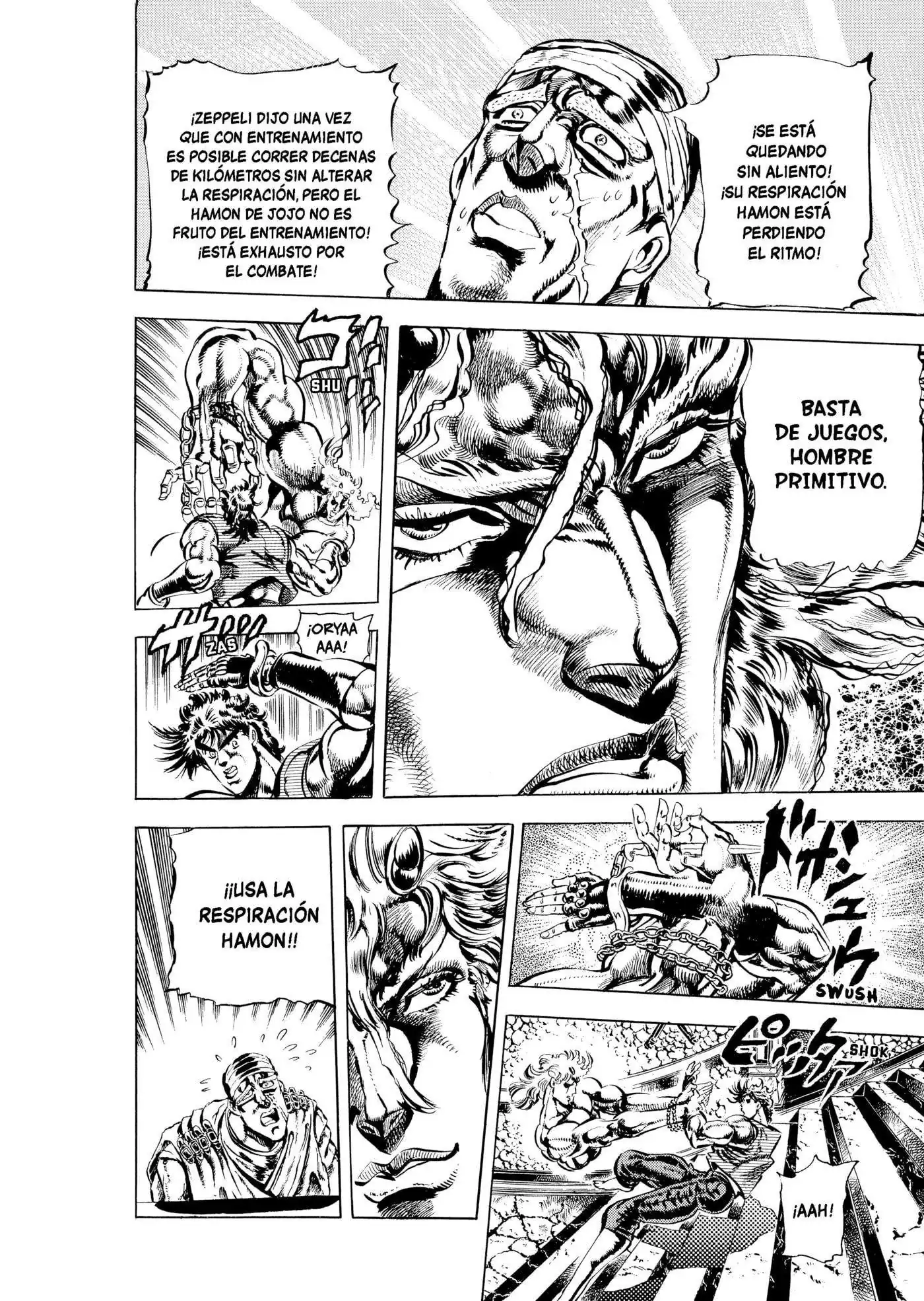 Página 8 — JoJo's Bizarre Adventure - Parte 2: Battle Tendency Capítulo 16