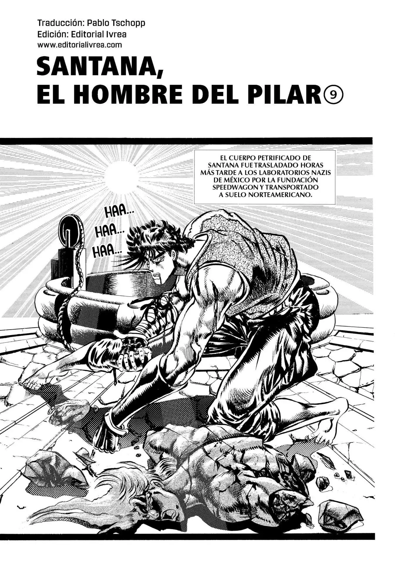 Página 1 — JoJo's Bizarre Adventure - Parte 2: Battle Tendency Capítulo 18