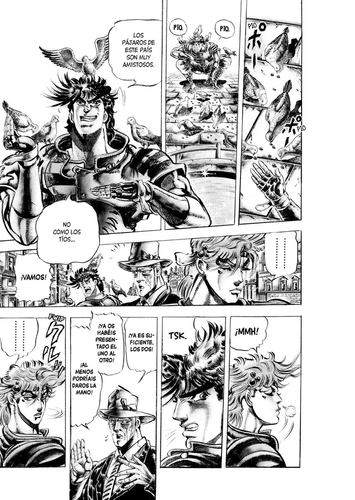 Página 9 — JoJo's Bizarre Adventure - Parte 2: Battle Tendency Capítulo 19