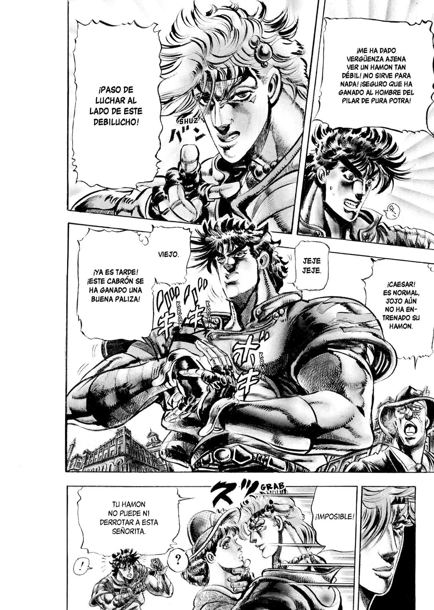 Página 12 — JoJo's Bizarre Adventure - Parte 2: Battle Tendency Capítulo 19