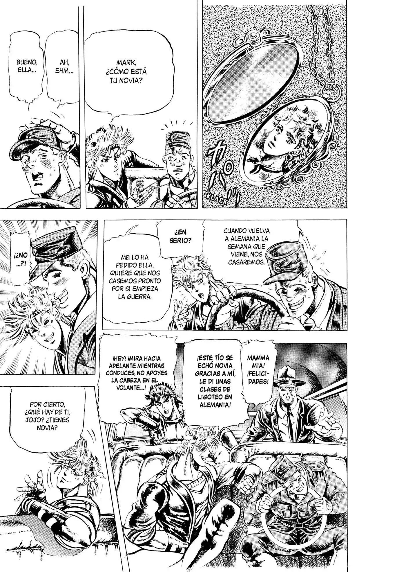 Página 9 — JoJo's Bizarre Adventure - Parte 2: Battle Tendency Capítulo 21