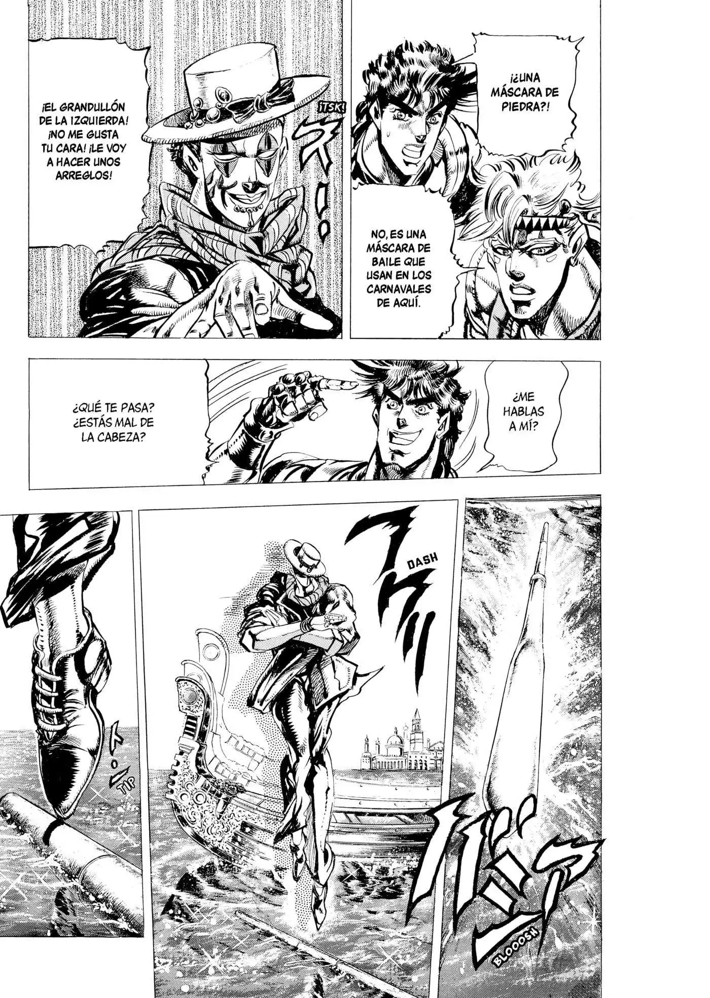 Página 14 — JoJo's Bizarre Adventure - Parte 2: Battle Tendency Capítulo 27
