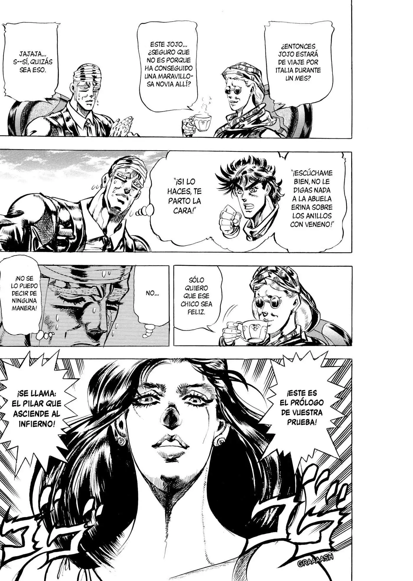 Página 15 — JoJo's Bizarre Adventure - Parte 2: Battle Tendency Capítulo 28