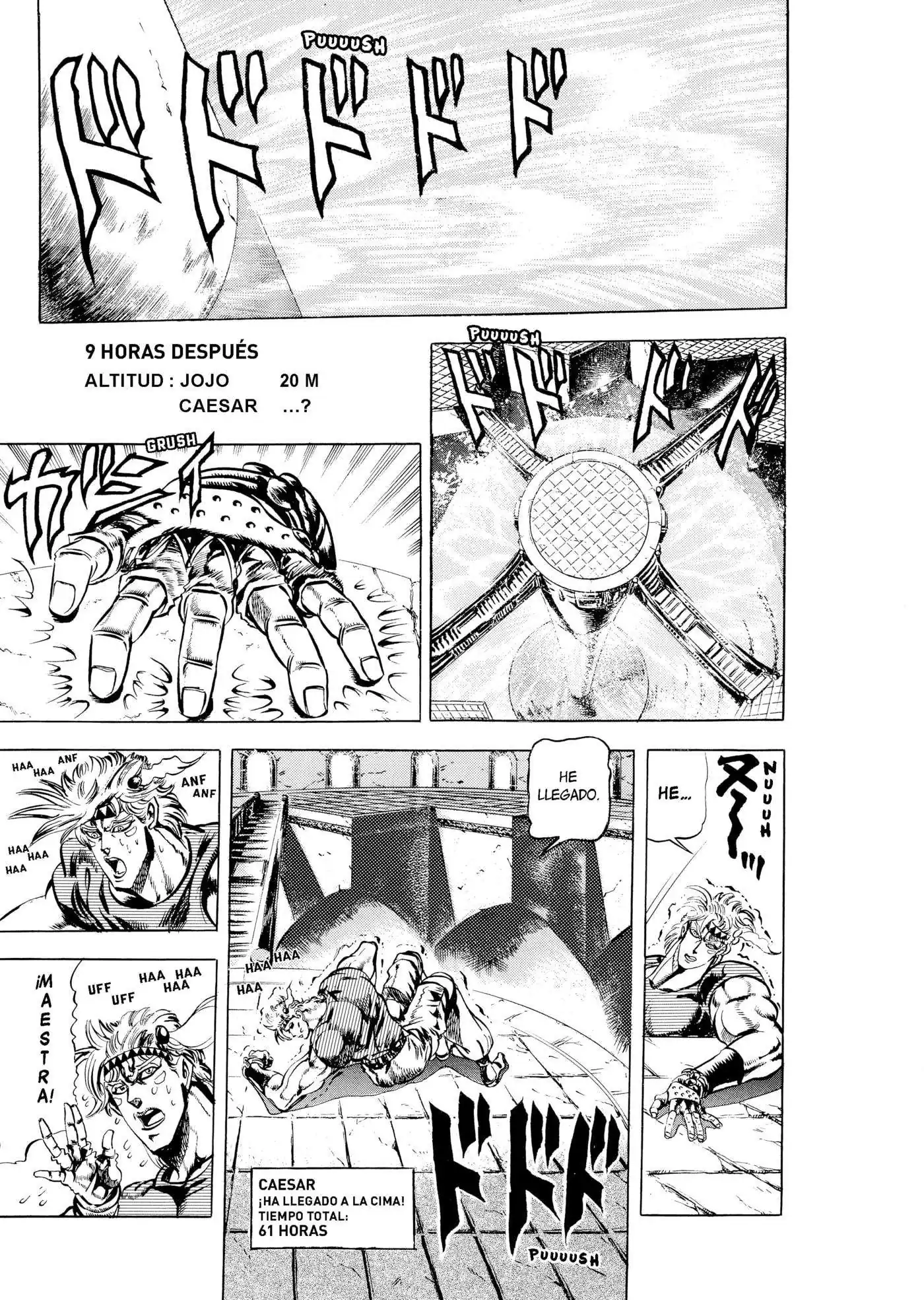 Página 9 — JoJo's Bizarre Adventure - Parte 2: Battle Tendency Capítulo 30