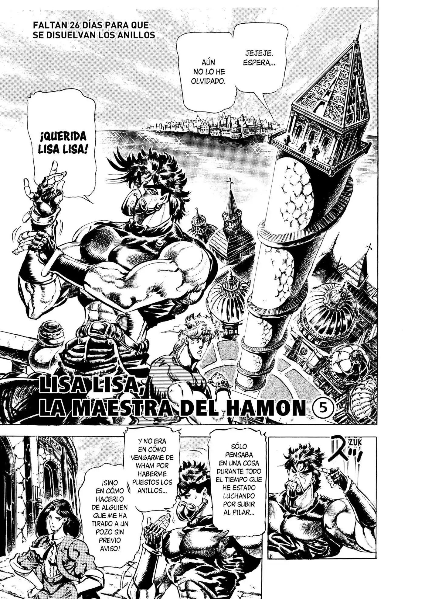 Página 1 — JoJo's Bizarre Adventure - Parte 2: Battle Tendency Capítulo 31