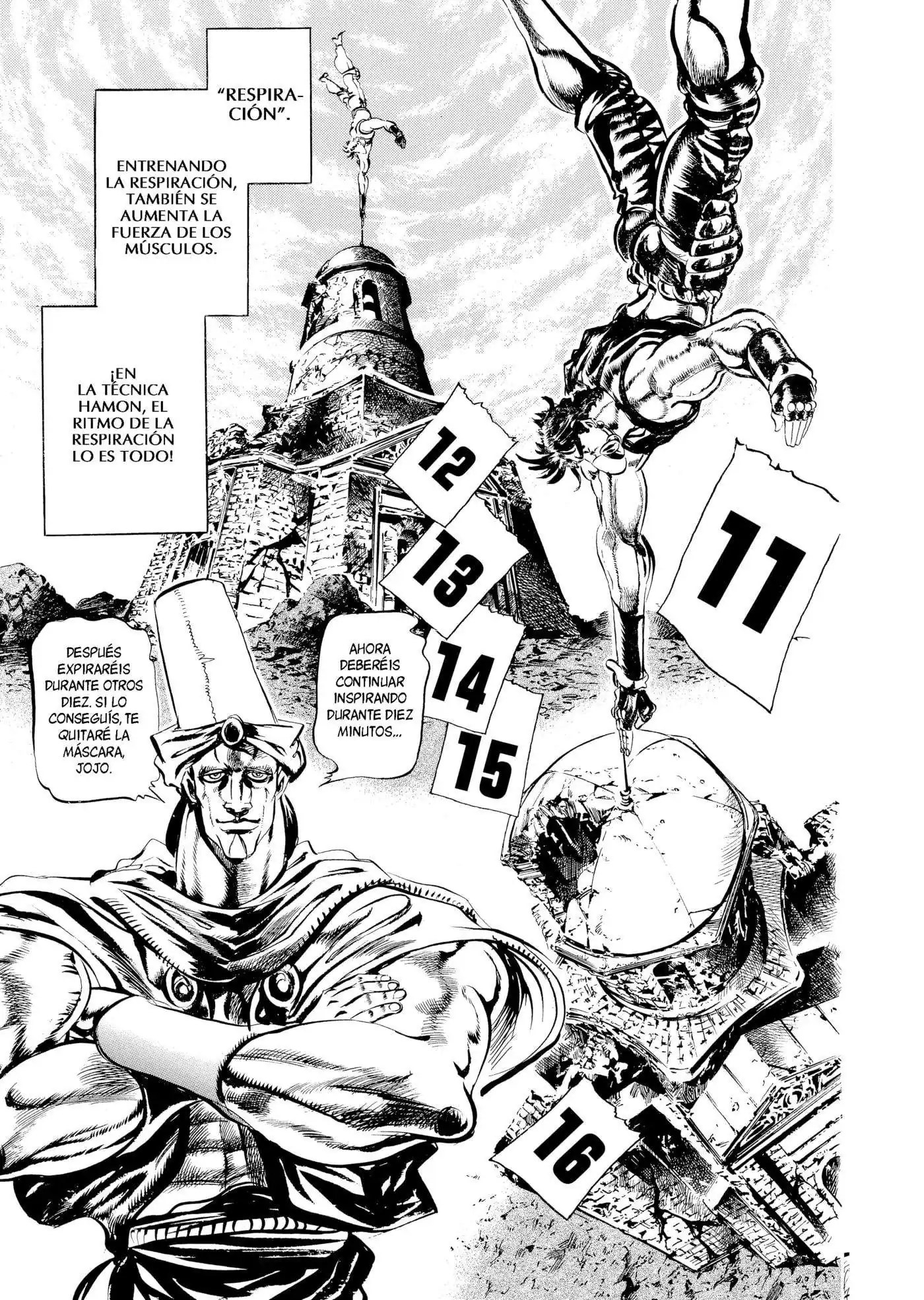 Página 11 — JoJo's Bizarre Adventure - Parte 2: Battle Tendency Capítulo 31