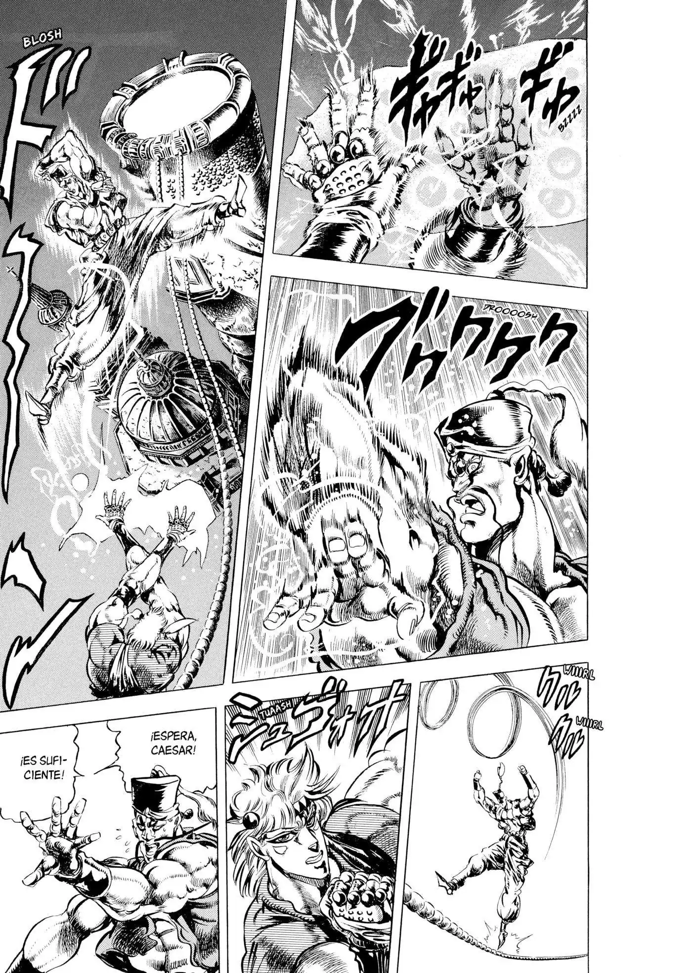 Página 3 — JoJo's Bizarre Adventure - Parte 2: Battle Tendency Capítulo 35