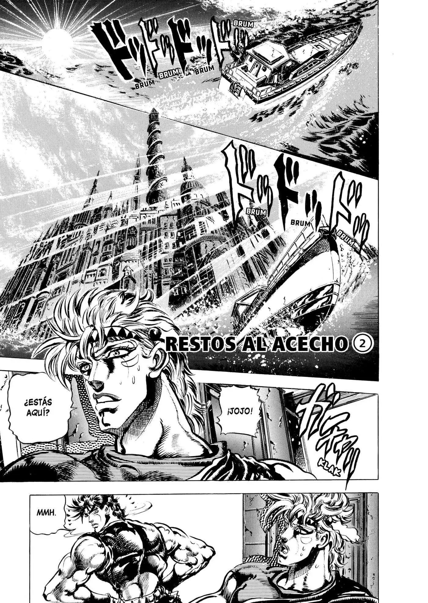Página 1 — JoJo's Bizarre Adventure - Parte 2: Battle Tendency Capítulo 38