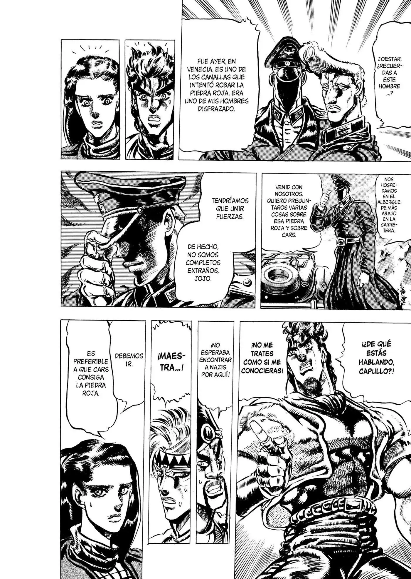 Página 8 — JoJo's Bizarre Adventure - Parte 2: Battle Tendency Capítulo 40