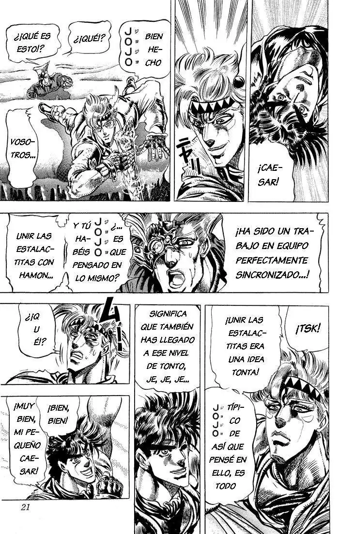 Página 14 — JoJo's Bizarre Adventure - Parte 2: Battle Tendency Capítulo 43