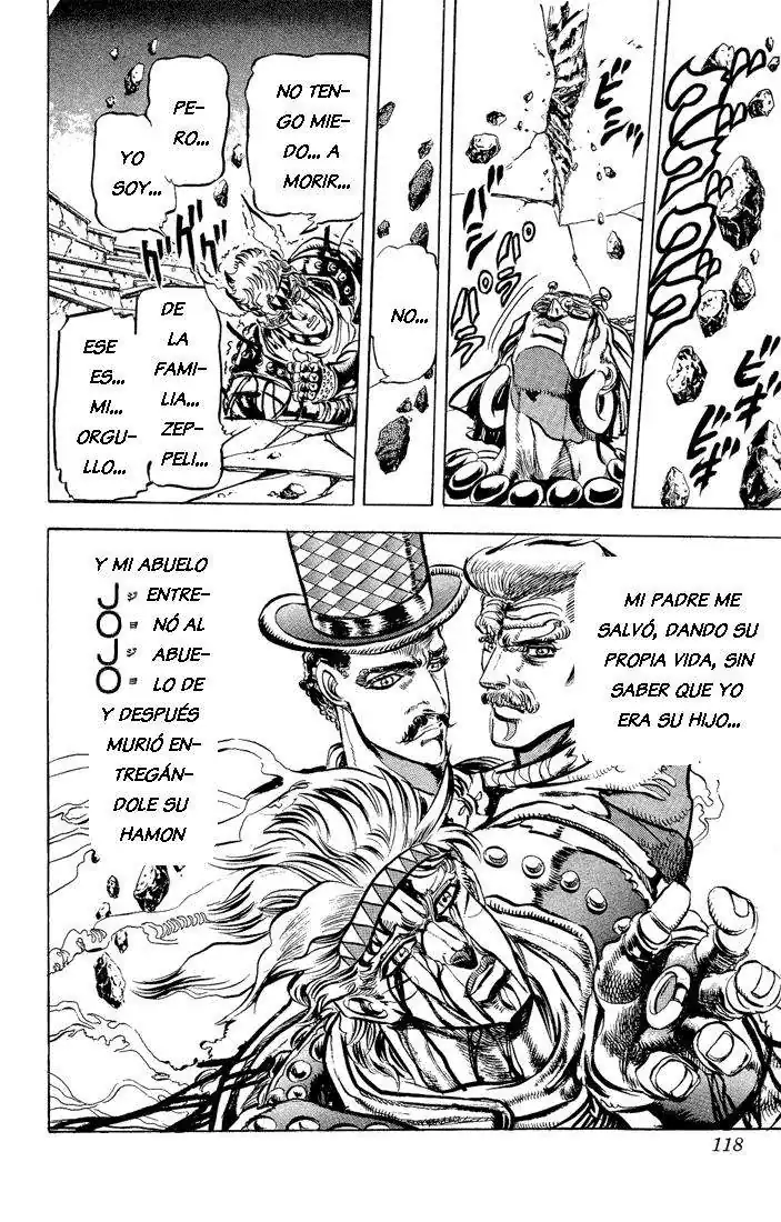 Página 12 — JoJo's Bizarre Adventure - Parte 2: Battle Tendency Capítulo 48
