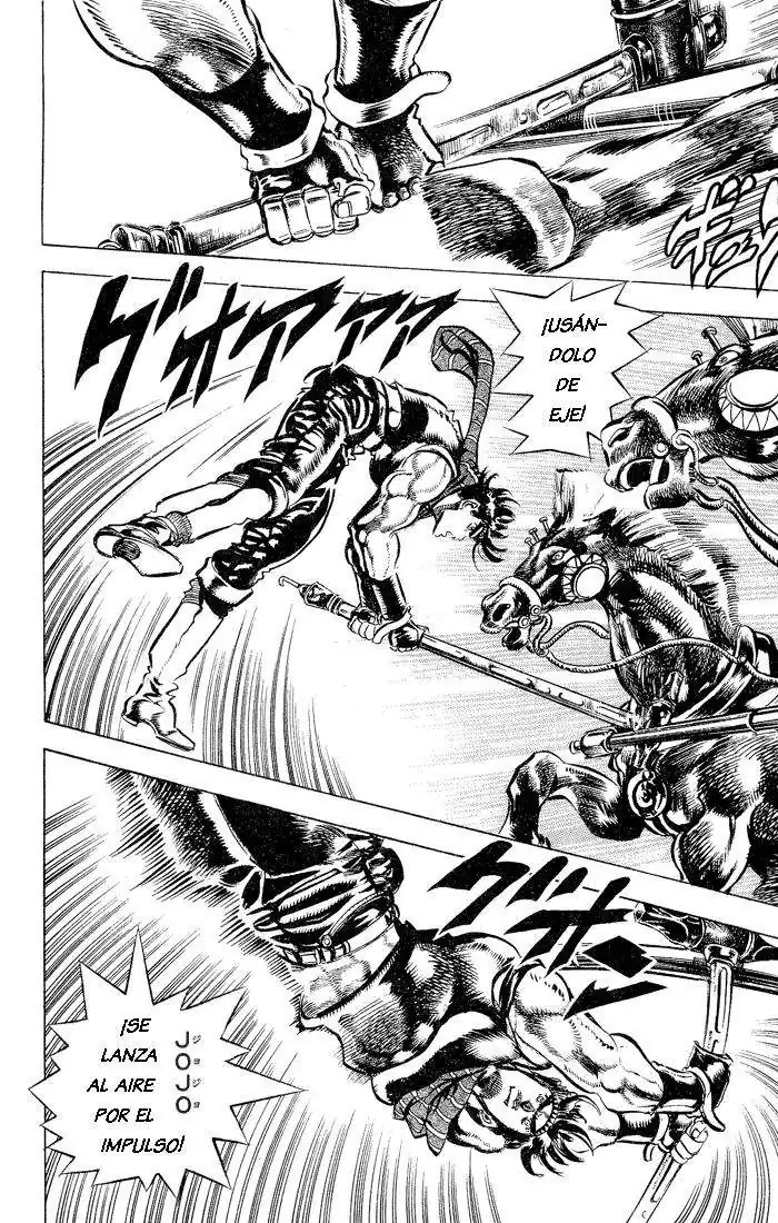 Página 14 — JoJo's Bizarre Adventure - Parte 2: Battle Tendency Capítulo 55
