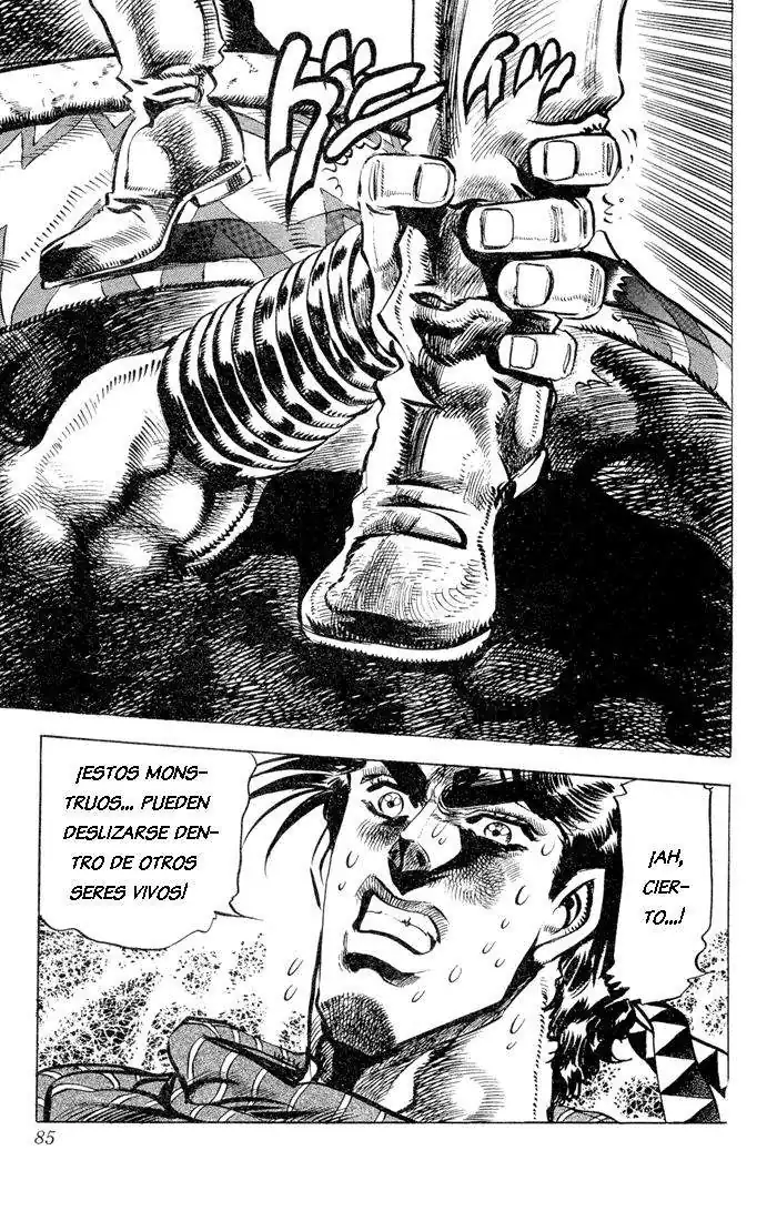 Página 17 — JoJo's Bizarre Adventure - Parte 2: Battle Tendency Capítulo 55