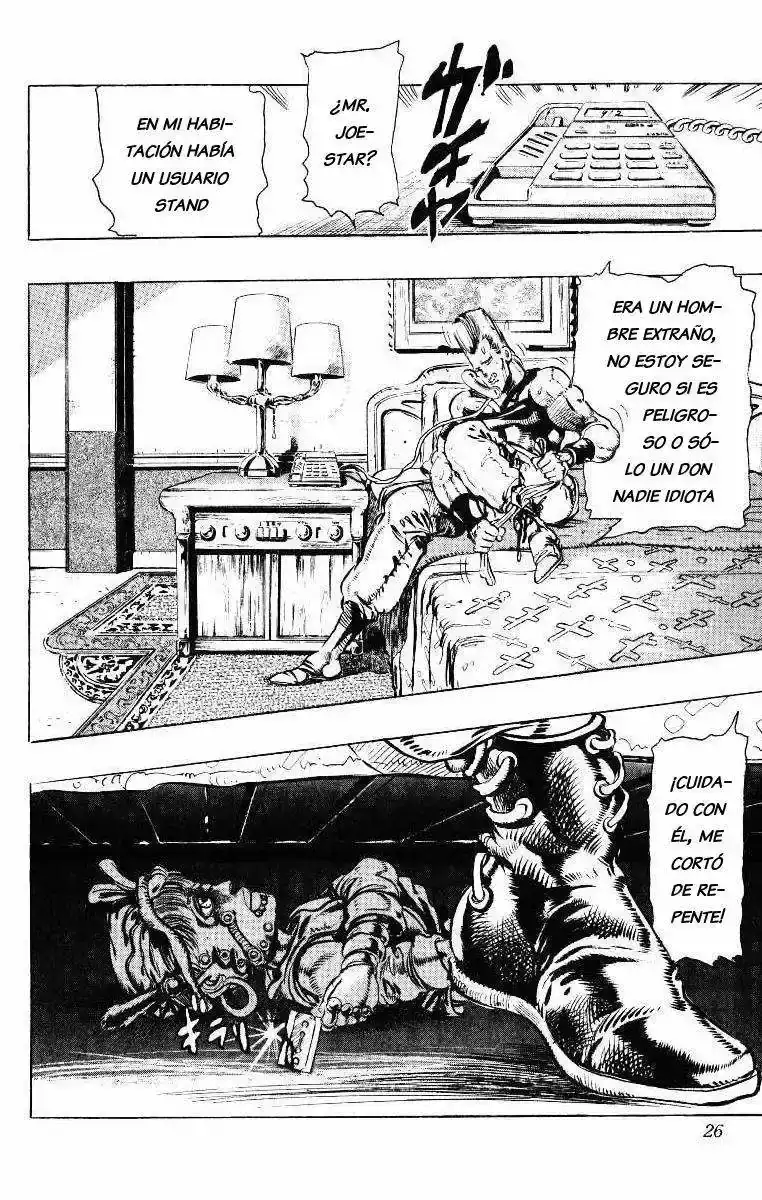 Página 17 — JoJo's Bizarre Adventure - Parte 3: Stardust Crusaders Capítulo 20