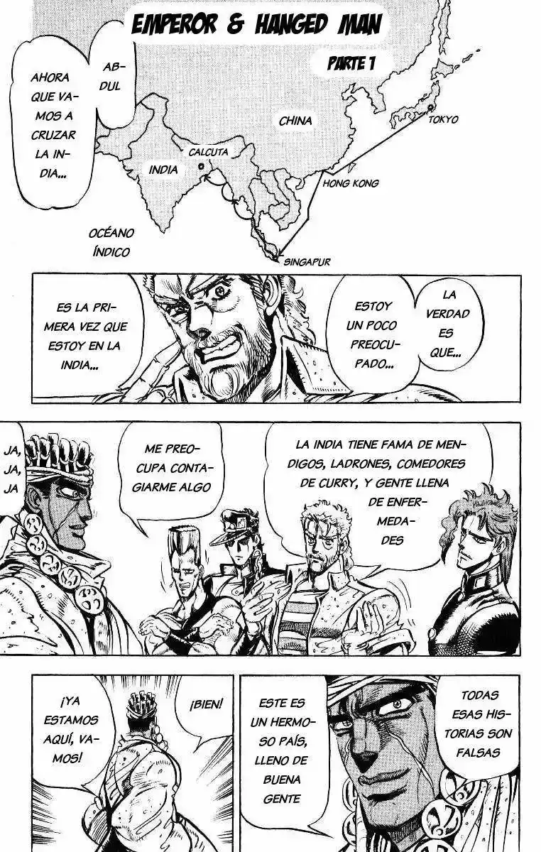 Página 1 — JoJo's Bizarre Adventure - Parte 3: Stardust Crusaders Capítulo 27
