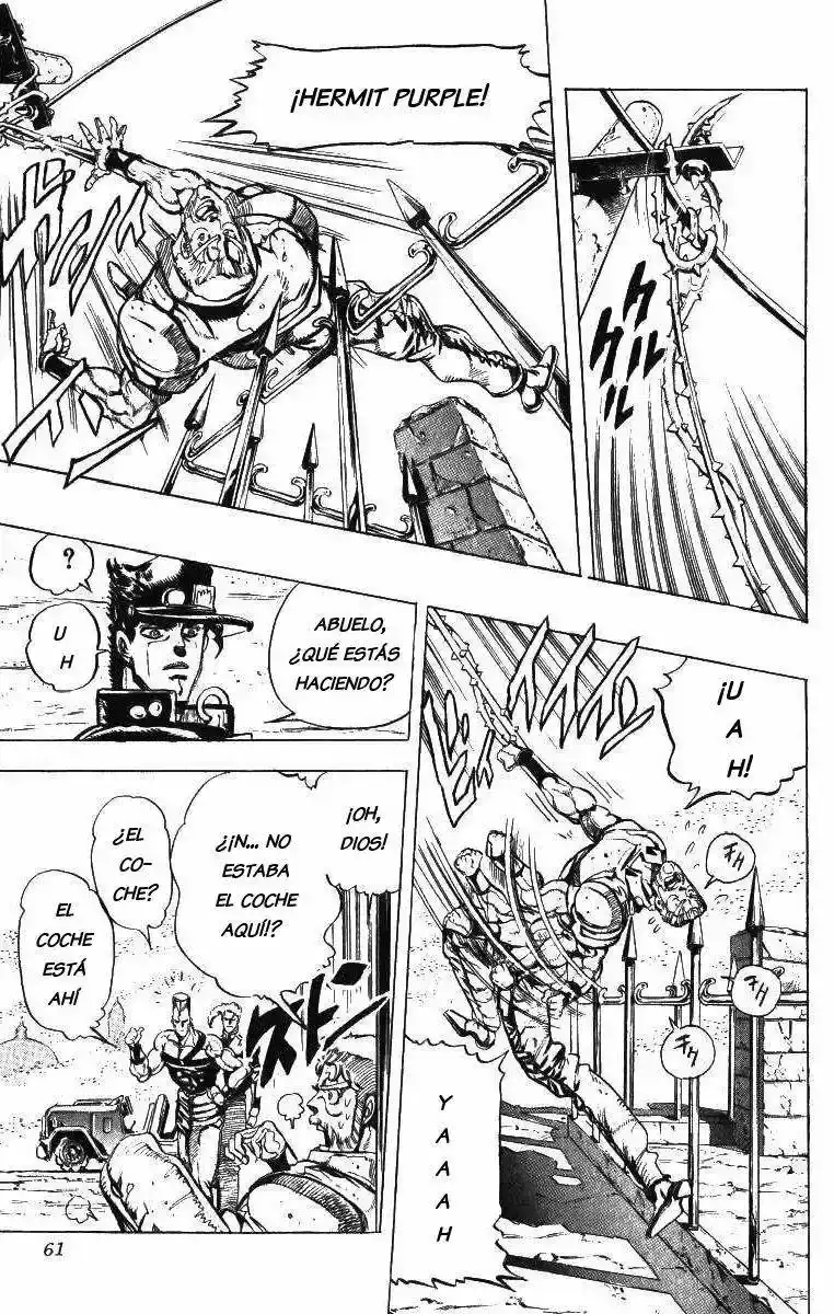 Página 17 — JoJo's Bizarre Adventure - Parte 3: Stardust Crusaders Capítulo 42