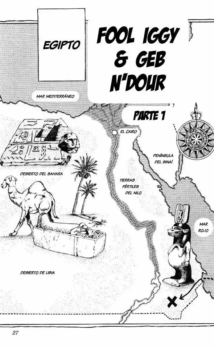 Página 1 — JoJo's Bizarre Adventure - Parte 3: Stardust Crusaders Capítulo 70