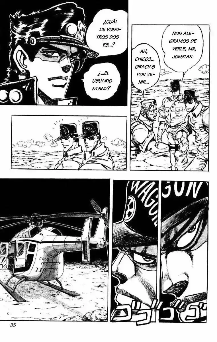 Página 8 — JoJo's Bizarre Adventure - Parte 3: Stardust Crusaders Capítulo 70