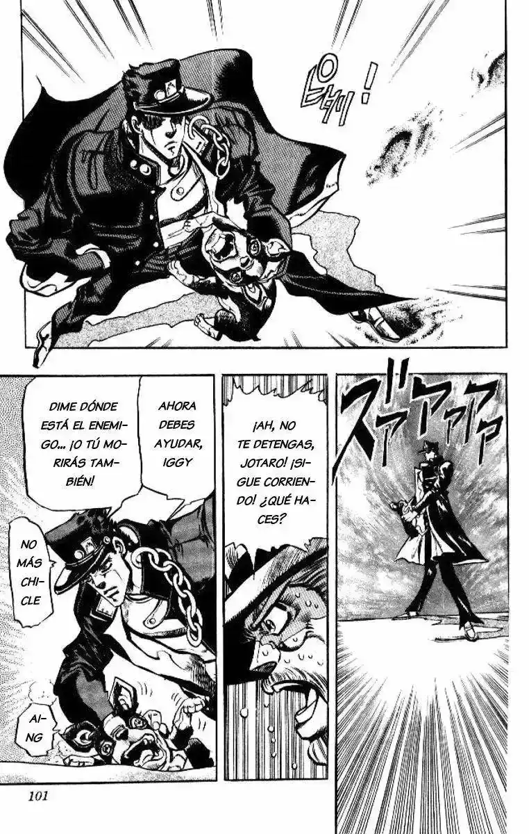 Página 17 — JoJo's Bizarre Adventure - Parte 3: Stardust Crusaders Capítulo 73