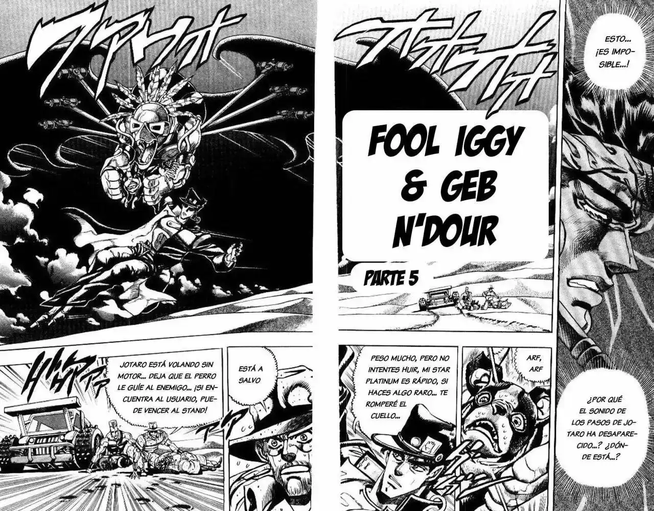 Página 1 — JoJo's Bizarre Adventure - Parte 3: Stardust Crusaders Capítulo 74