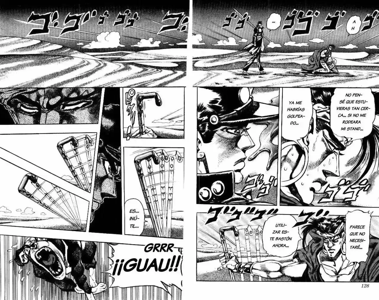 Página 4 — JoJo's Bizarre Adventure - Parte 3: Stardust Crusaders Capítulo 75