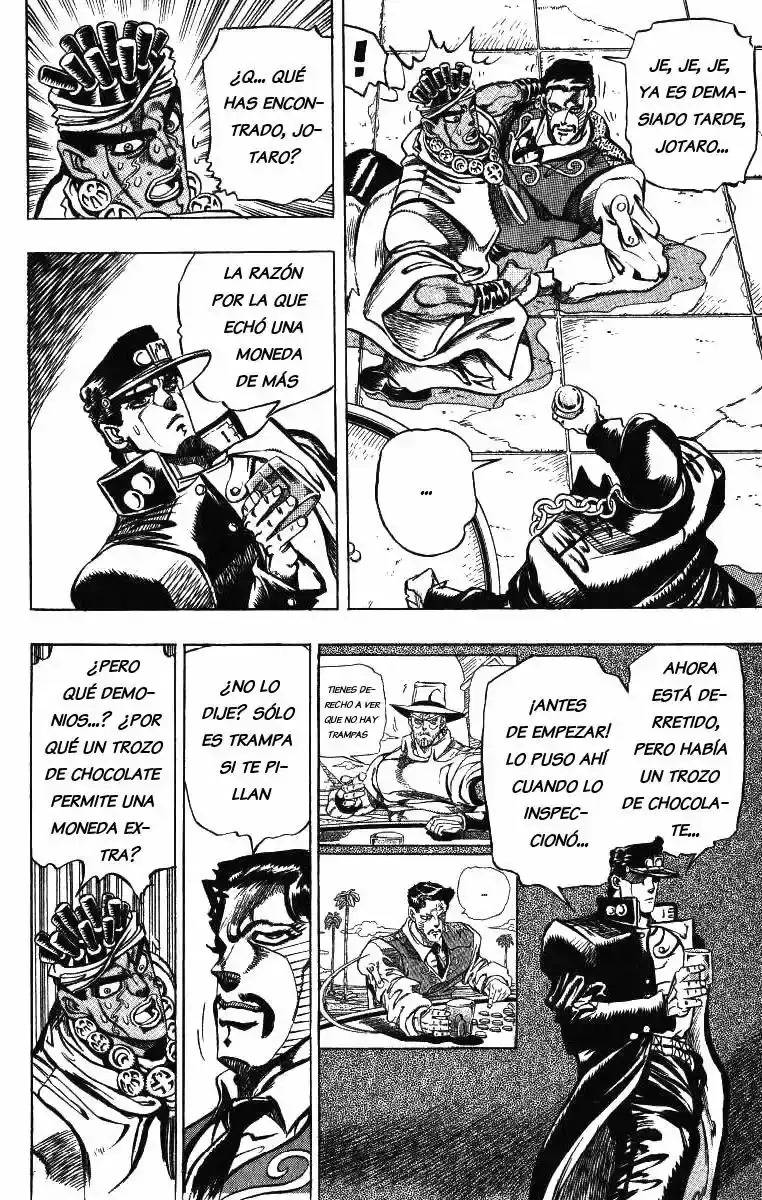 Página 14 — JoJo's Bizarre Adventure - Parte 3: Stardust Crusaders Capítulo 100