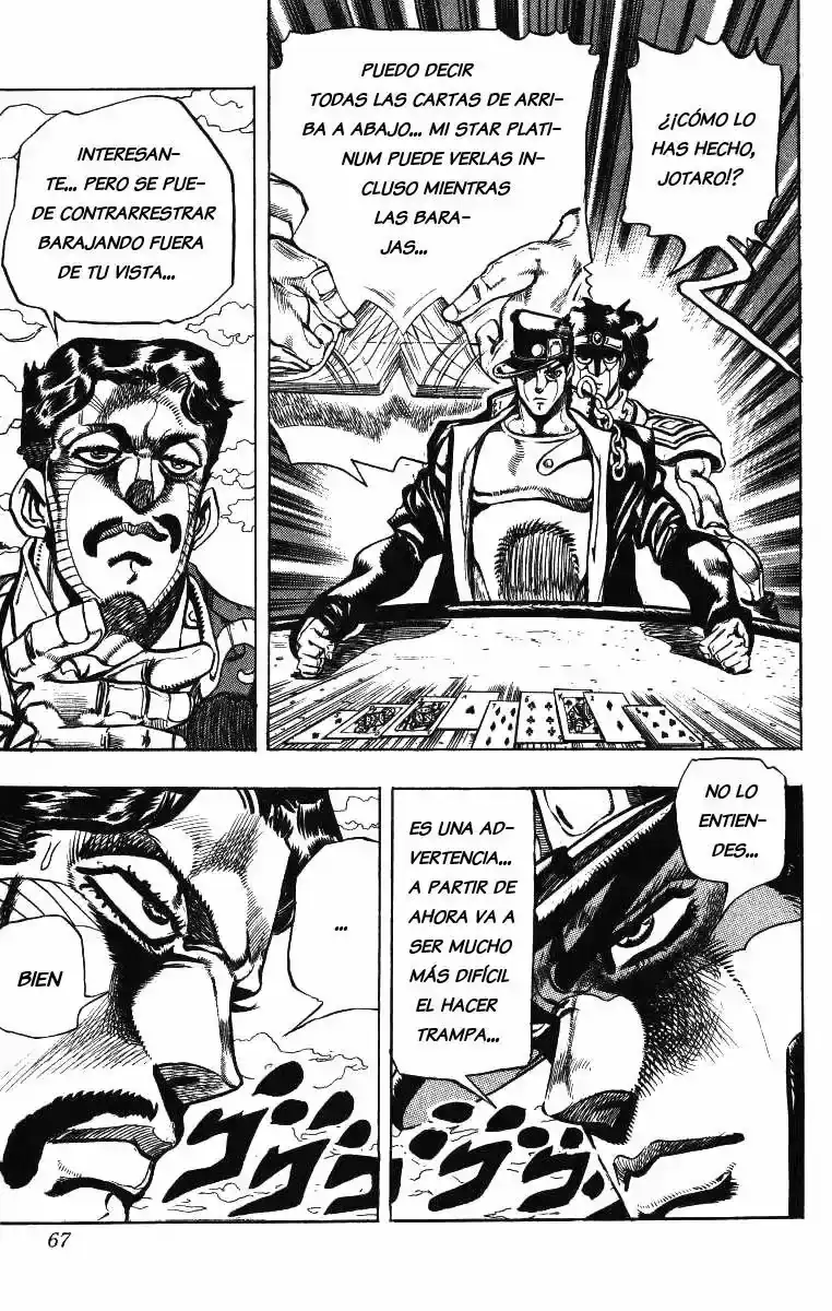 Página 21 — JoJo's Bizarre Adventure - Parte 3: Stardust Crusaders Capítulo 100