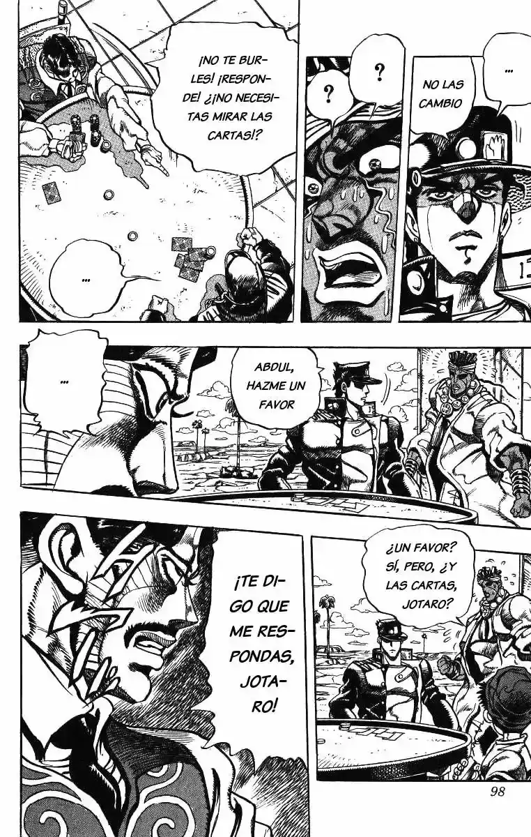 Página 10 — JoJo's Bizarre Adventure - Parte 3: Stardust Crusaders Capítulo 102