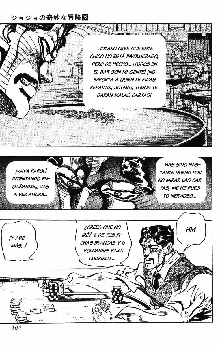 Página 15 — JoJo's Bizarre Adventure - Parte 3: Stardust Crusaders Capítulo 102